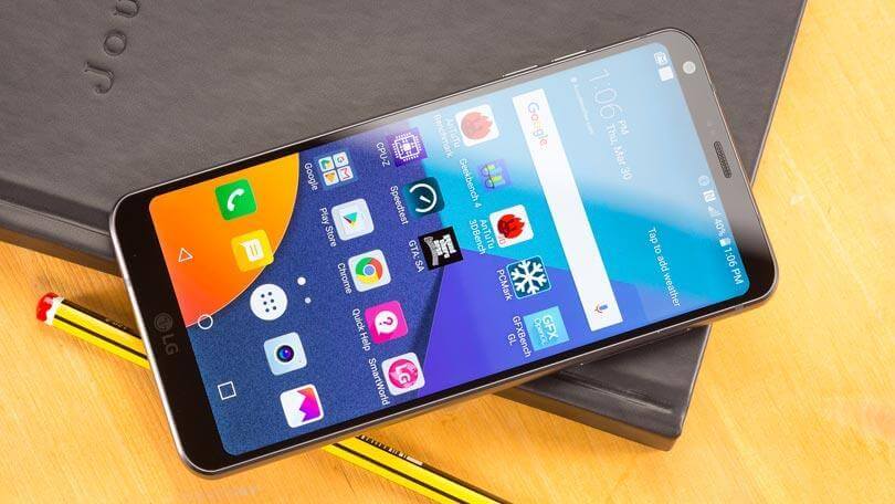 Top 10 meilleurs téléphones Android 2018 Lg G6