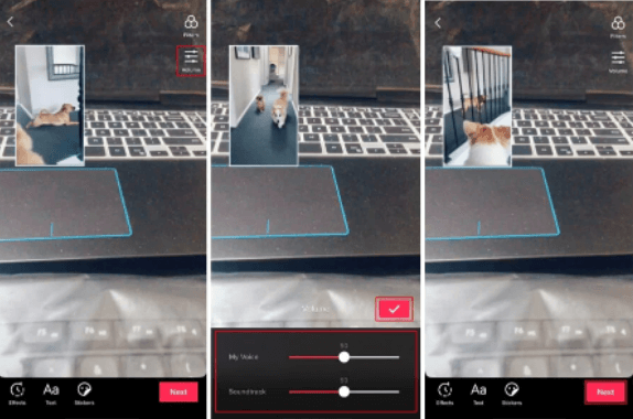 Comment gérer l'audio dans la vidéo de réaction sur Tiktok