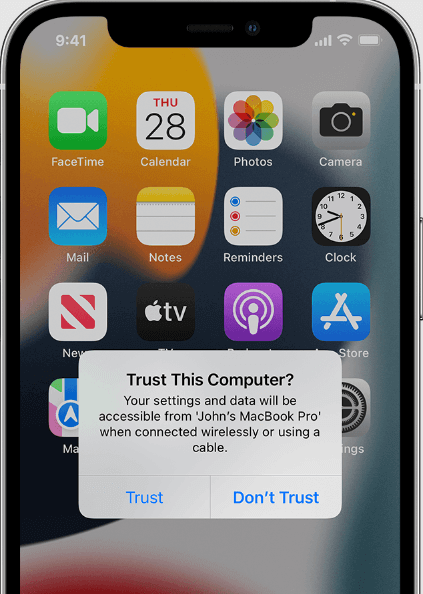 Transférer Android vers iPhone après l'installation via iTunes