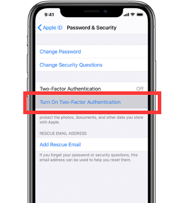 Pourquoi ne puis-je pas voir mes messages sur iCloud - Authentification à deux facteurs