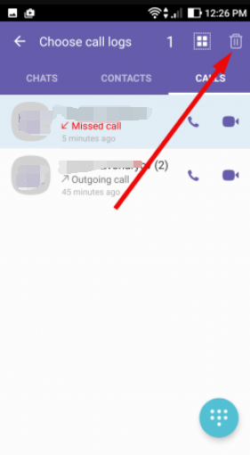 Supprimer manuellement l'historique des appels Viber sur votre appareil