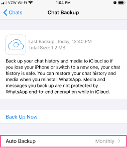 Comment enregistrer l'audio de WhatsApp sur iPhone avec iCloud ?
