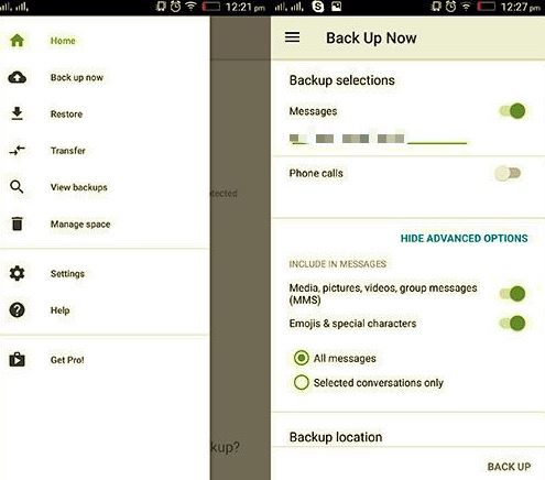 Transférer des messages texte d'Android vers Android à l'aide de la sauvegarde et de la restauration SMS