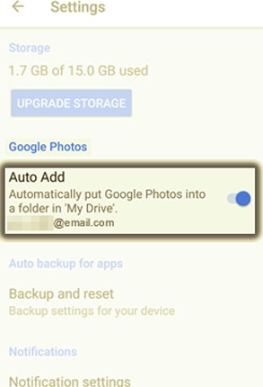 Utiliser Google Photos pour transférer des photos d'Android vers Android