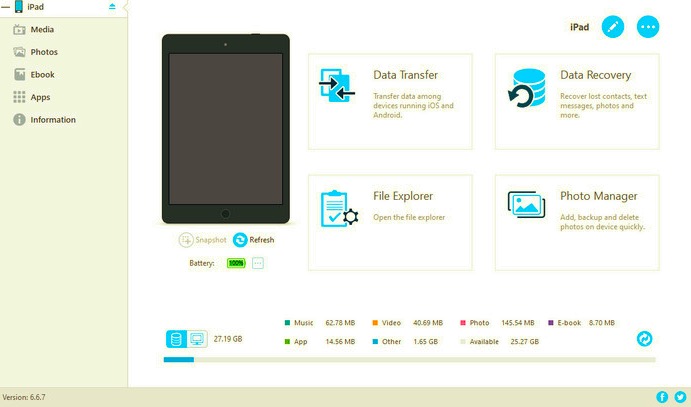 Syncios iPhone Transfer L'un des meilleurs logiciels de transfert iOS