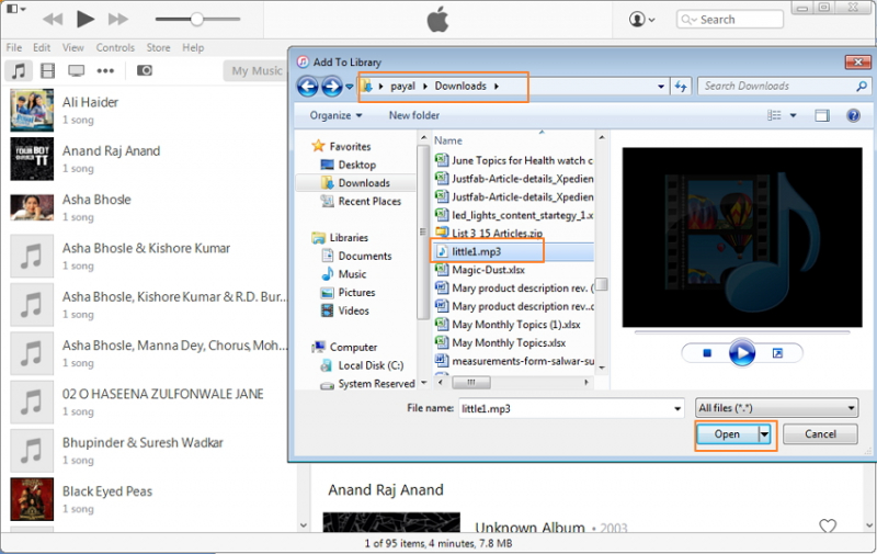 Utiliser iTunes pour transférer des livres audio d'un iPhone à un autre