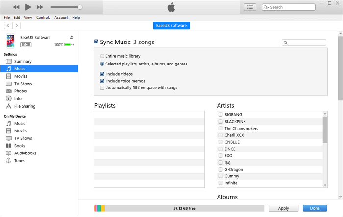 Transférer des fichiers iPhone vers Mac avec le partage de fichiers