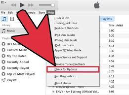 Mettez à jour iTunes vers la dernière version pour corriger certaines chansons qui ne se synchroniseront pas avec l'iPhone
