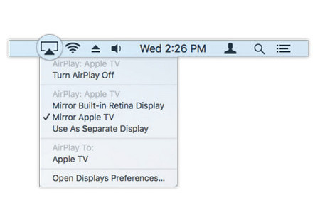 Diffuser un DVD sur Apple TV