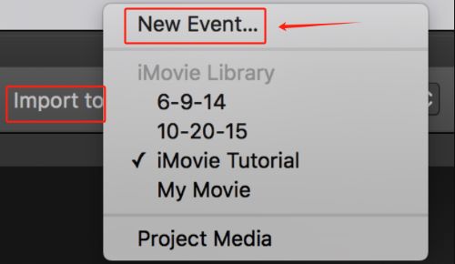 Enregistrer verticalement sur Mac via iMovie