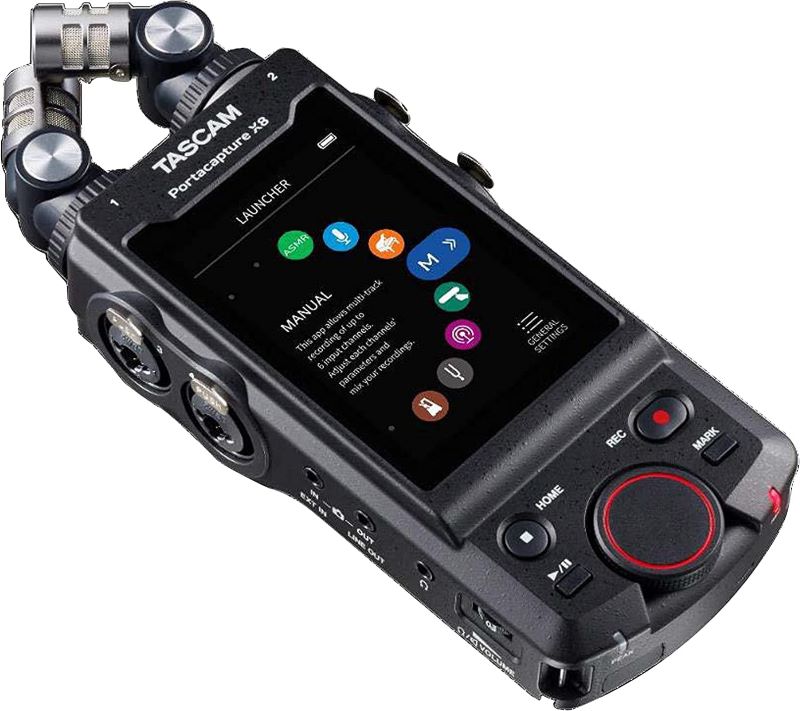 Enregistreur vocal Tascam Portacapture X8 pour les conférences