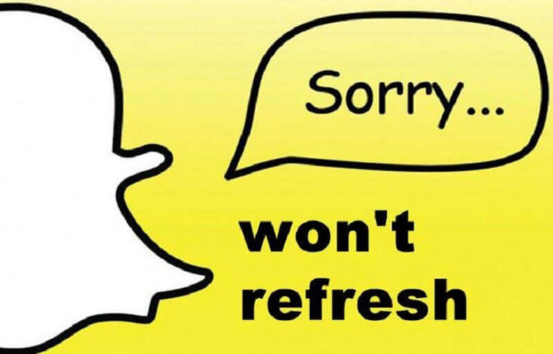 Liste des raisons courantes pour lesquelles Snapchat ne peut pas être actualisé