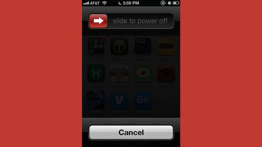 Calibrer le bouton d'accueil Iphone