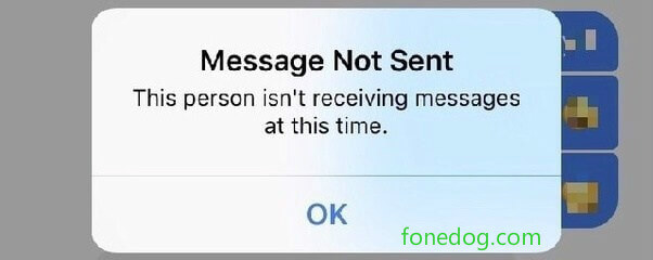Message Iphone non envoyé
