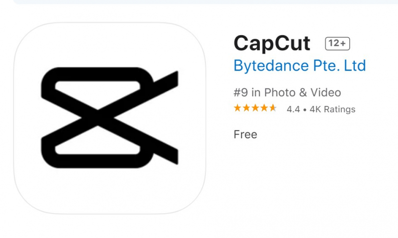 Application vidéo en écran partagé sur Android : CapCut