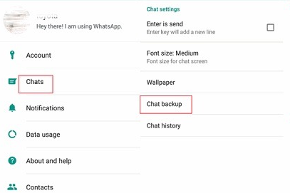 Enregistrer une conversation WhatsApp en utilisant iCloud Drive