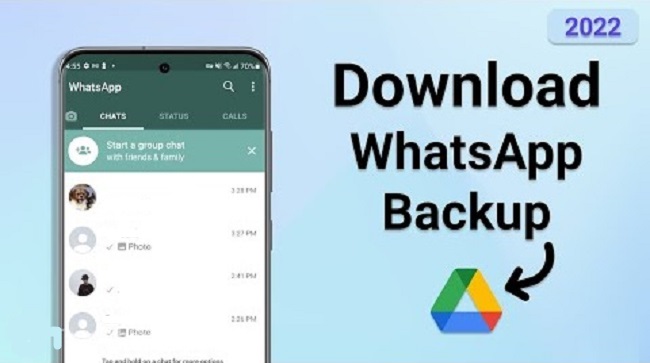 Comment télécharger la sauvegarde WhatsApp à partir de Google Drive