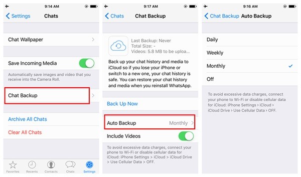 Lire les messages iPhone supprimés à l'aide de sauvegardes d'applications de messagerie