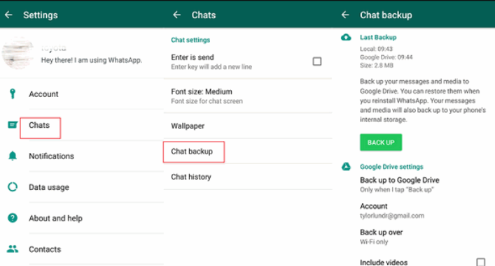 Enregistrer les messages vocaux WhatsApp depuis l'iPhone à l'aide d'iCloud