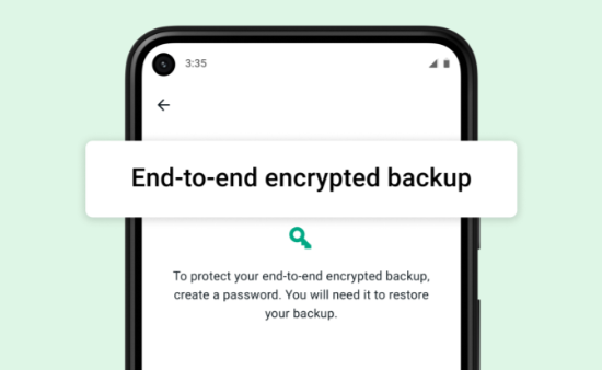 Activer la sauvegarde cryptée de bout en bout dans WhatsApp