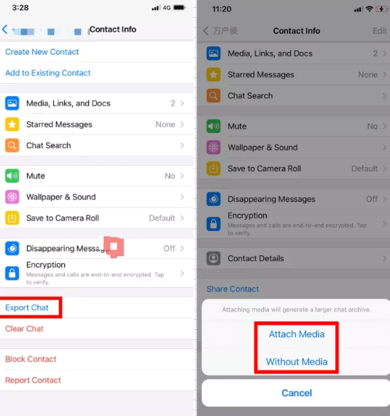 Enregistrez votre historique de chat en tant que document TXT