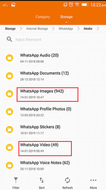 xportez WhatsApp Media sur un disque dur externe pour les utilisateurs d'Android
