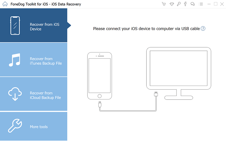 Récupérer des données depuis l'iPhone